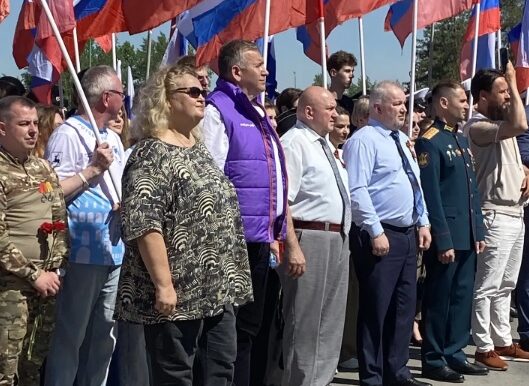 В Парке Победы Нижнего Новгорода состоялась торжественная встреча участников всероссийского автопробега «Одна Родина — одна семья»